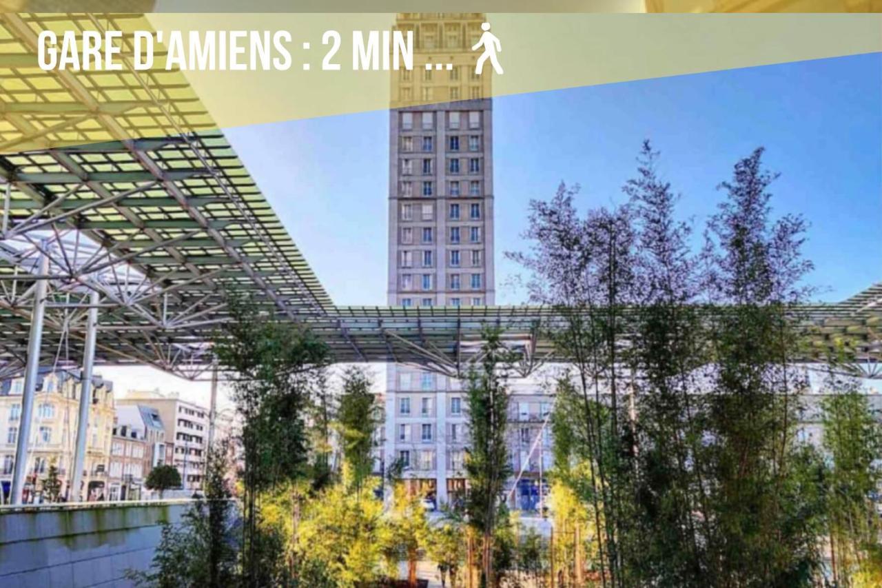 Les Perles Amienoises✩Black Pearl☆Hyper Centre☆ Amiens Dış mekan fotoğraf