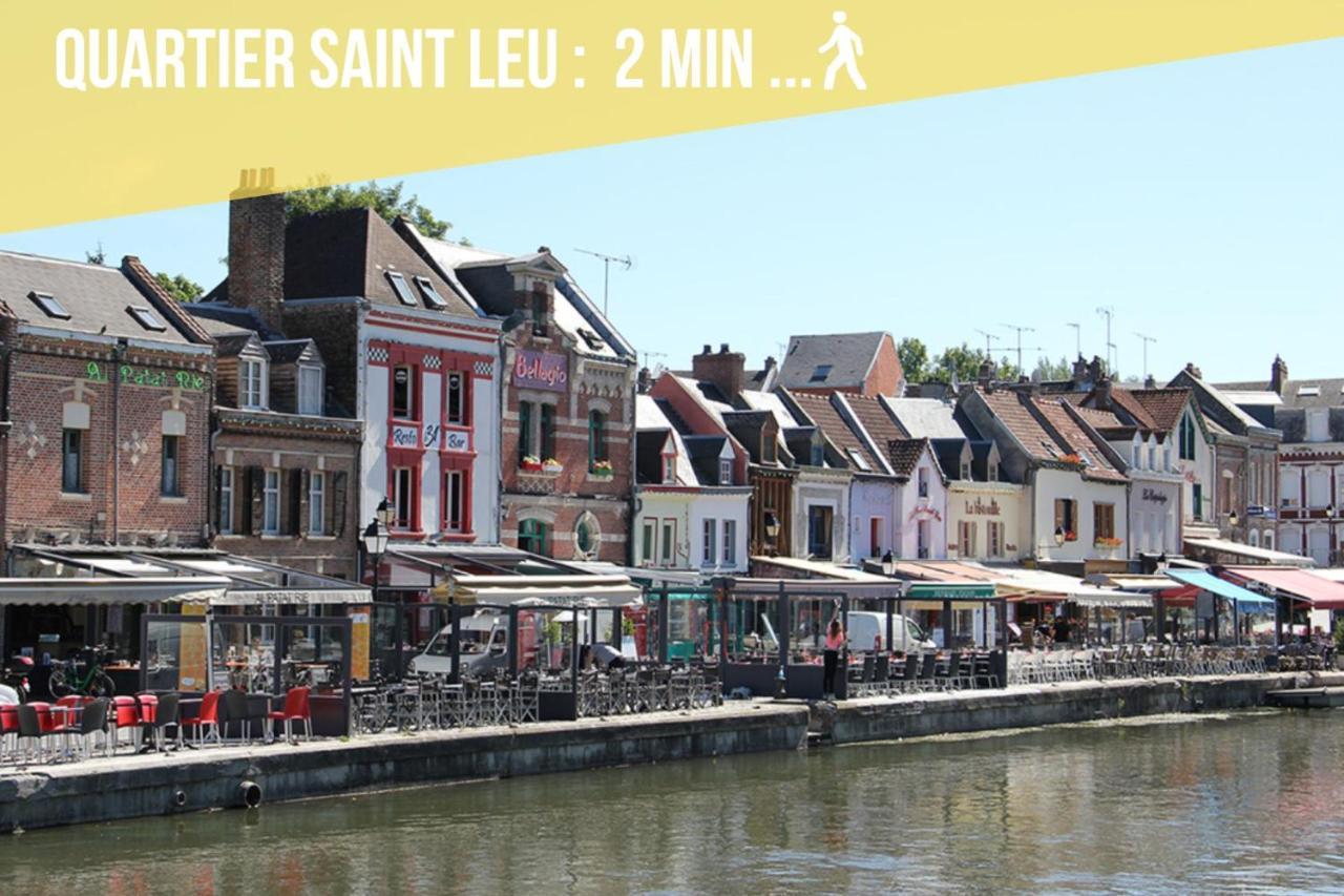 Les Perles Amienoises✩Black Pearl☆Hyper Centre☆ Amiens Dış mekan fotoğraf